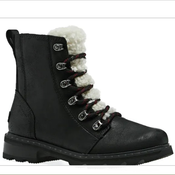 SOREL LENNOX COZY BLACK BOOT - Picture 6 of 8
